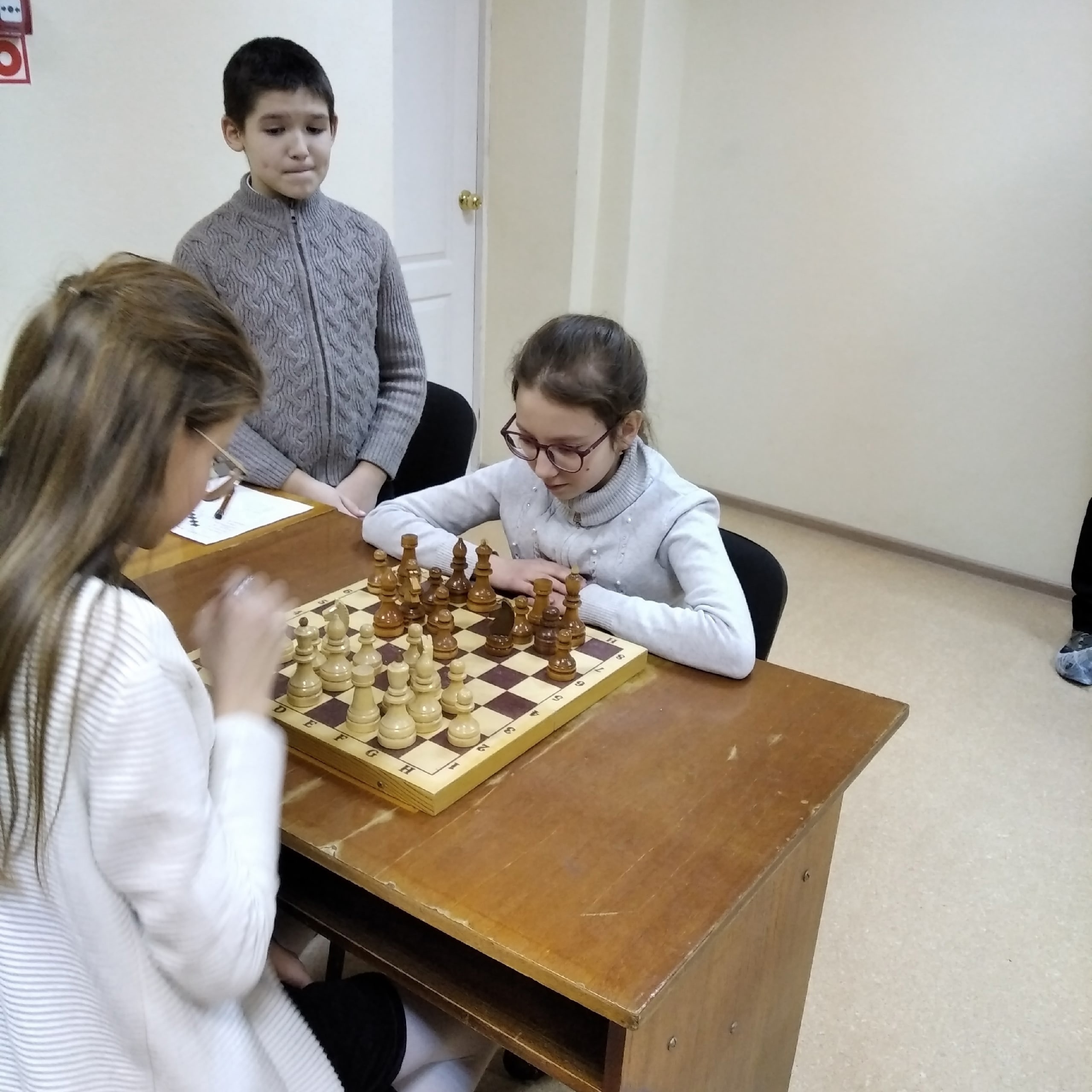 Городской этап Всероссийских соревнований по шахматам.
